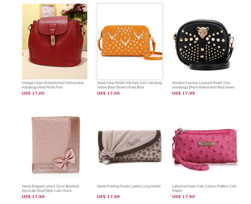 Jollychic handbags on sale