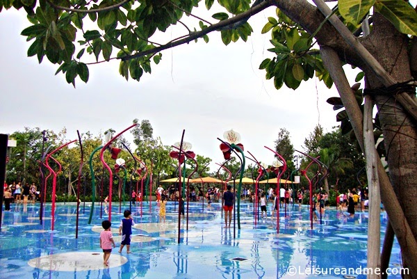 Children's Garden at Gardens By The Bay-water play