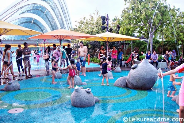 Children's Garden at Gardens By The Bay-water play