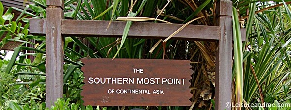 The Southernmost Point of Continental Asia