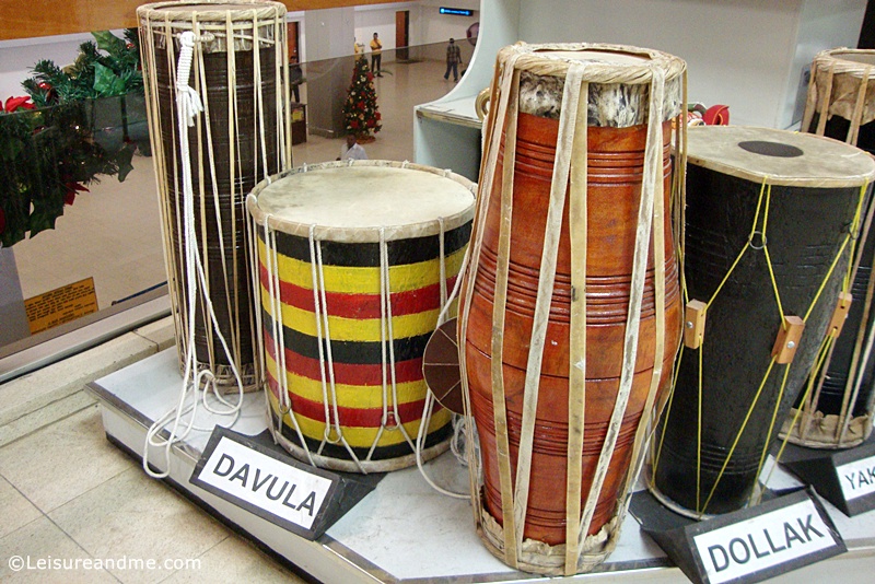 Traditional Drums and Masks from Sri Lanka