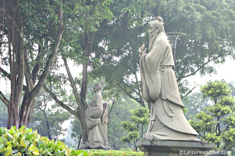 The 8 Chinese Legendary Heroes, Chinese Garden-Singapore