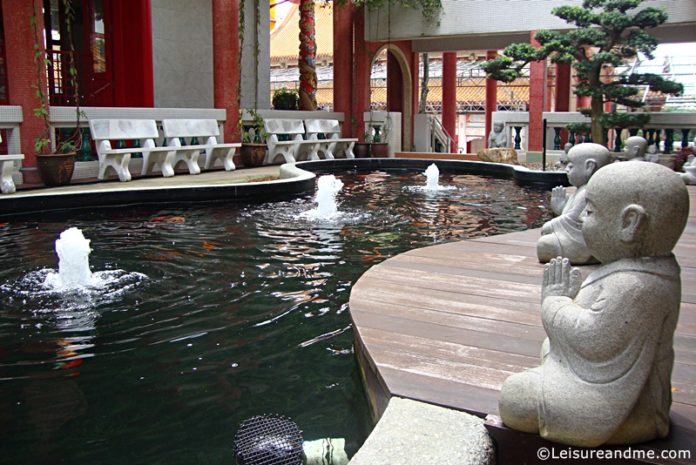 Koi Pond at Bright Hill Temple