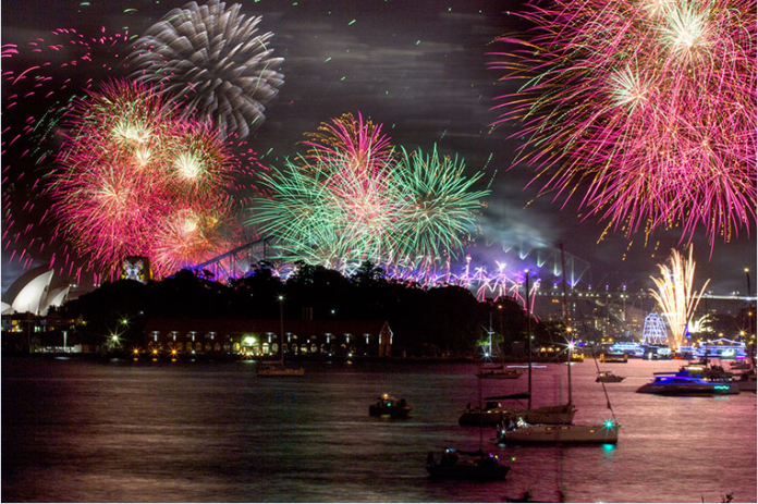 New Years Eve on Sydney Harbour