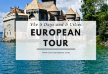 The 5 Days and 5 Cities European Tour