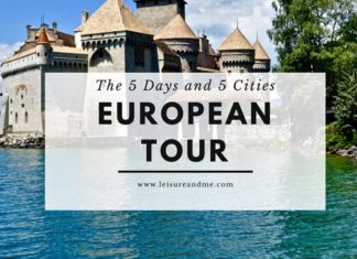 The 5 Days and 5 Cities European Tour