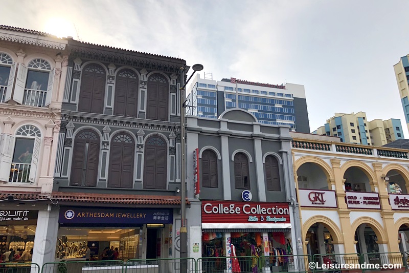 Walking Along the Streets of Little India Singapore