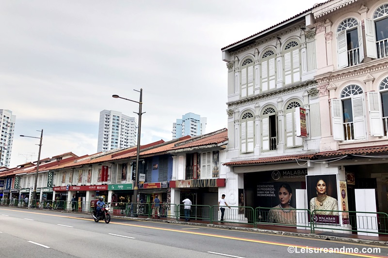 Walking Along the Streets of Little India Singapore