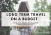 Long Term Travel On A Budget