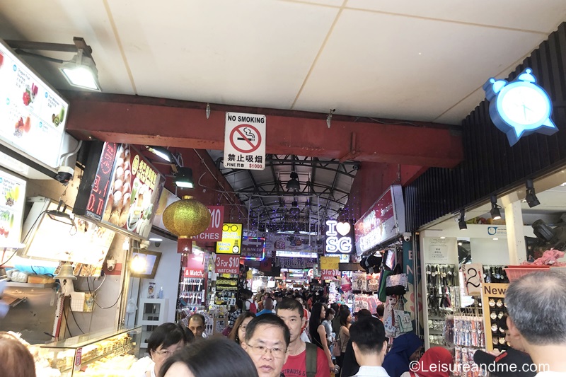 Shopping at Singapore Bugis Street