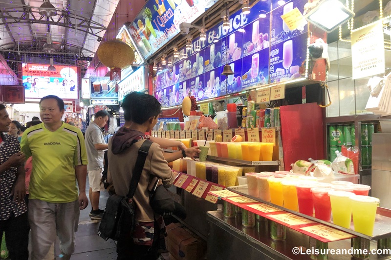 Shopping at Singapore Bugis Street