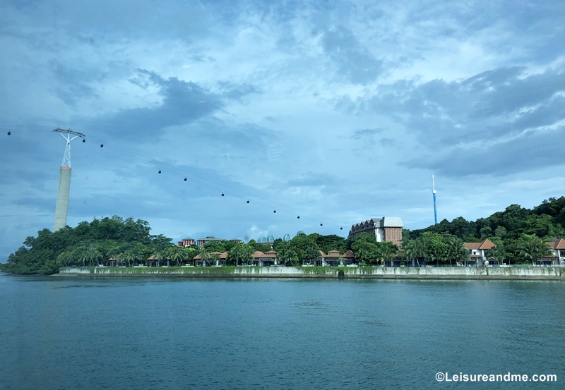 Sentosa views from ferry