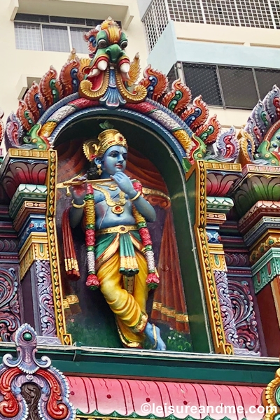 Statue of Hindu god Krishna 