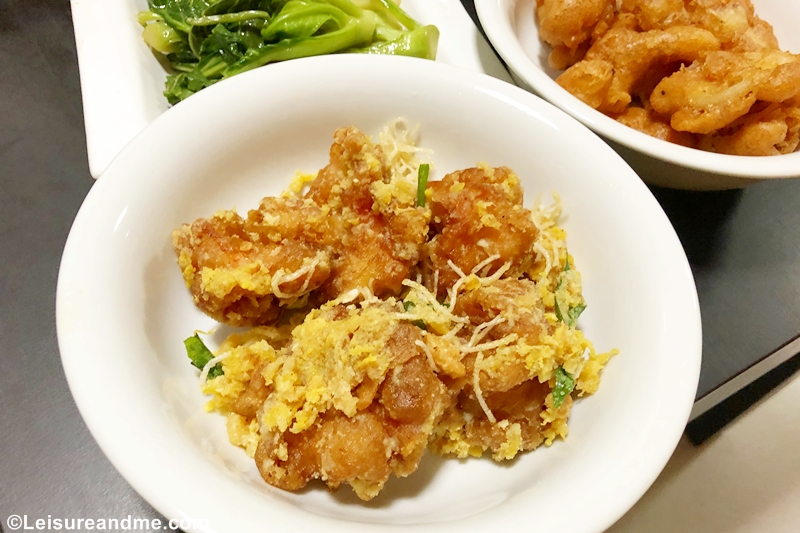 Salted Egg Prawns