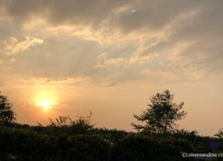 Sunset Colombo Katunayake Expressway