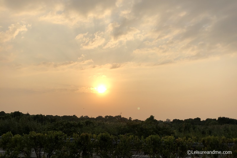 Sunset at Colombo Katunayake Expressway 