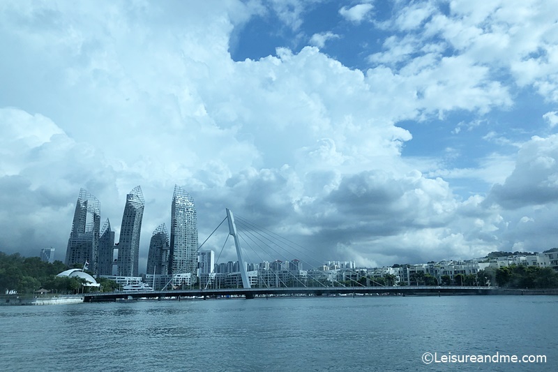 Reflections at Keppel Bay in Singapore