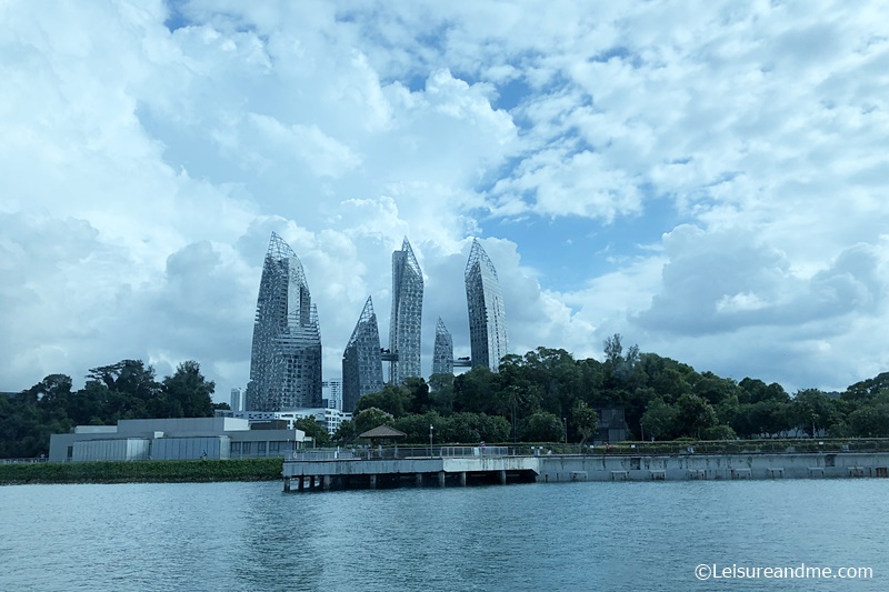 Ocean view of Reflections at Keppel Bay in Singapore