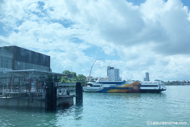 Harbour Bay Ferry Terminal at Batam, Indonesia.