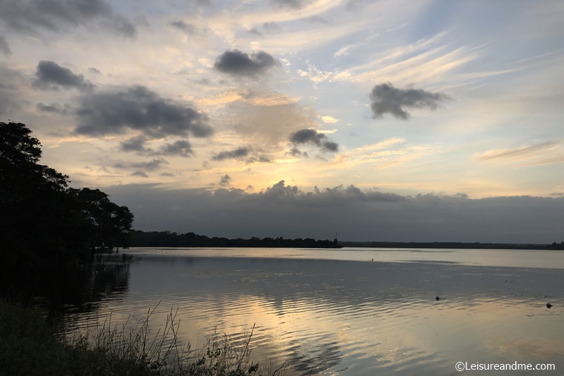 Sunset at Abayavapi - Anuradhapura