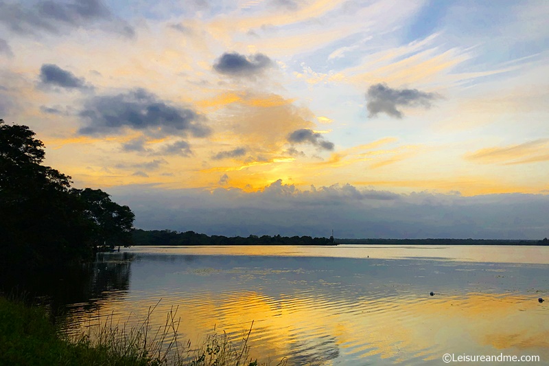 Sunset at  Abhayavapi – Anuradhapura