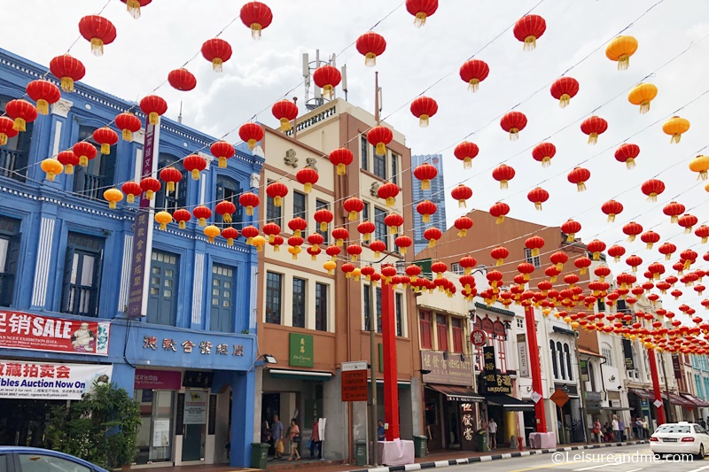 Red lanterns Chinatown