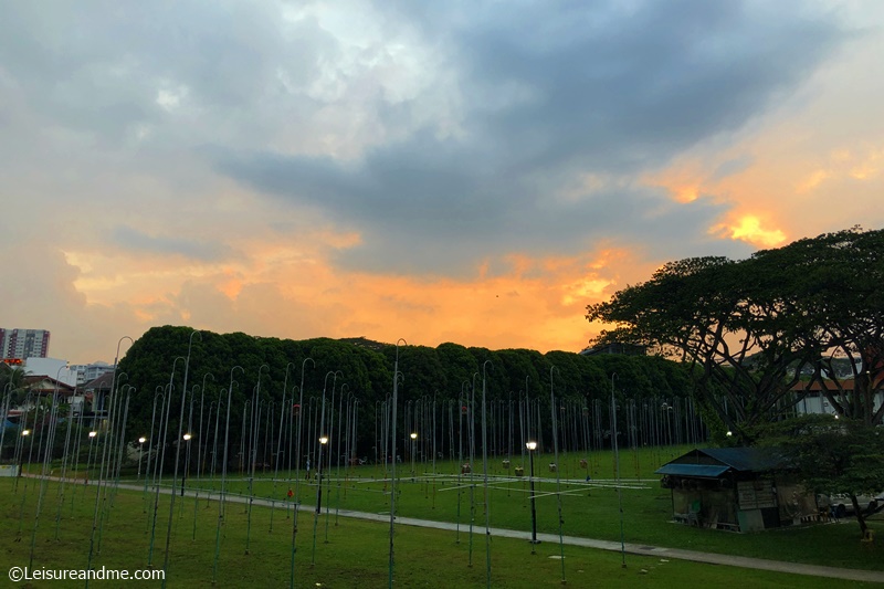 Sunset at Kebun Baru