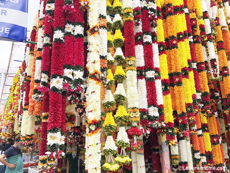 Campbell Lane flower garlands