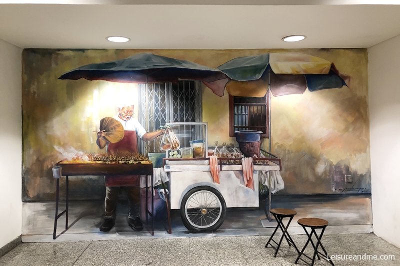 Murals at Berjaya Times Square Kuala Lumpur