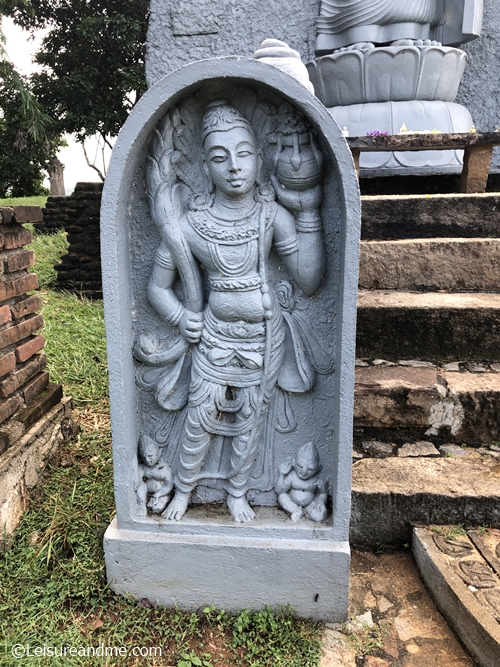 Buddha Statue Near Giritale Tank