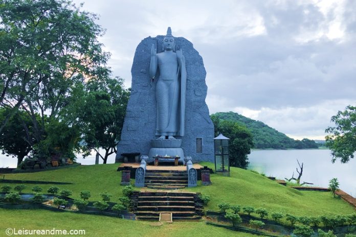 Buddha Statue Near Giritale Tank